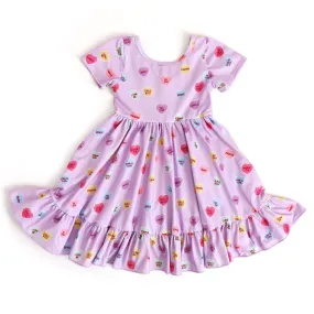 Affirmation Hearts Charm Dress