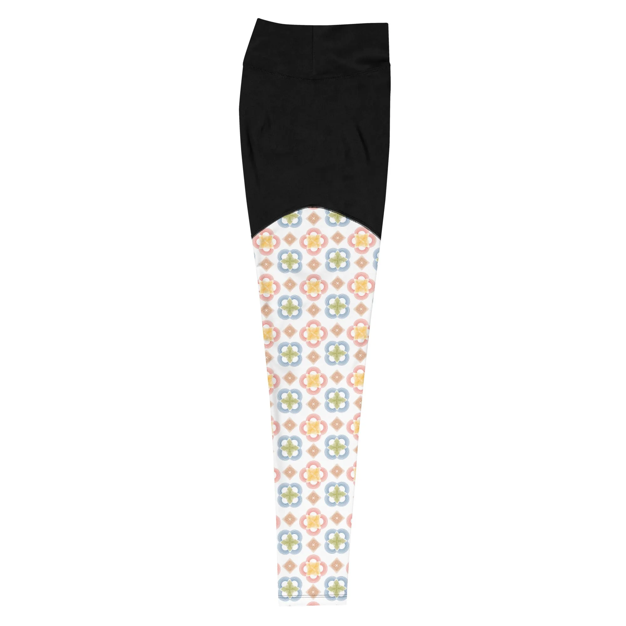 Arc Series -White Arc Sports Leggings