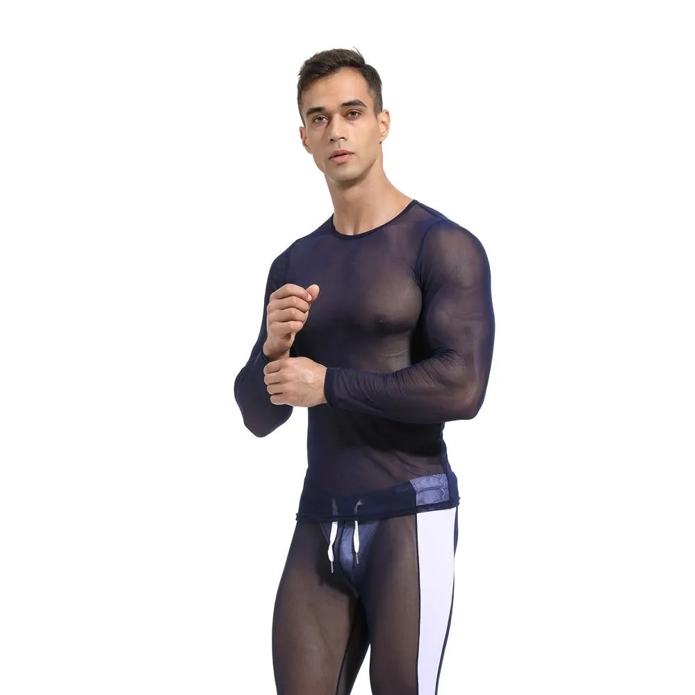 Breathable Mesh Long Sleeve Top