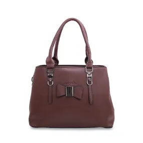 Brown Formal Hand Bag P35867