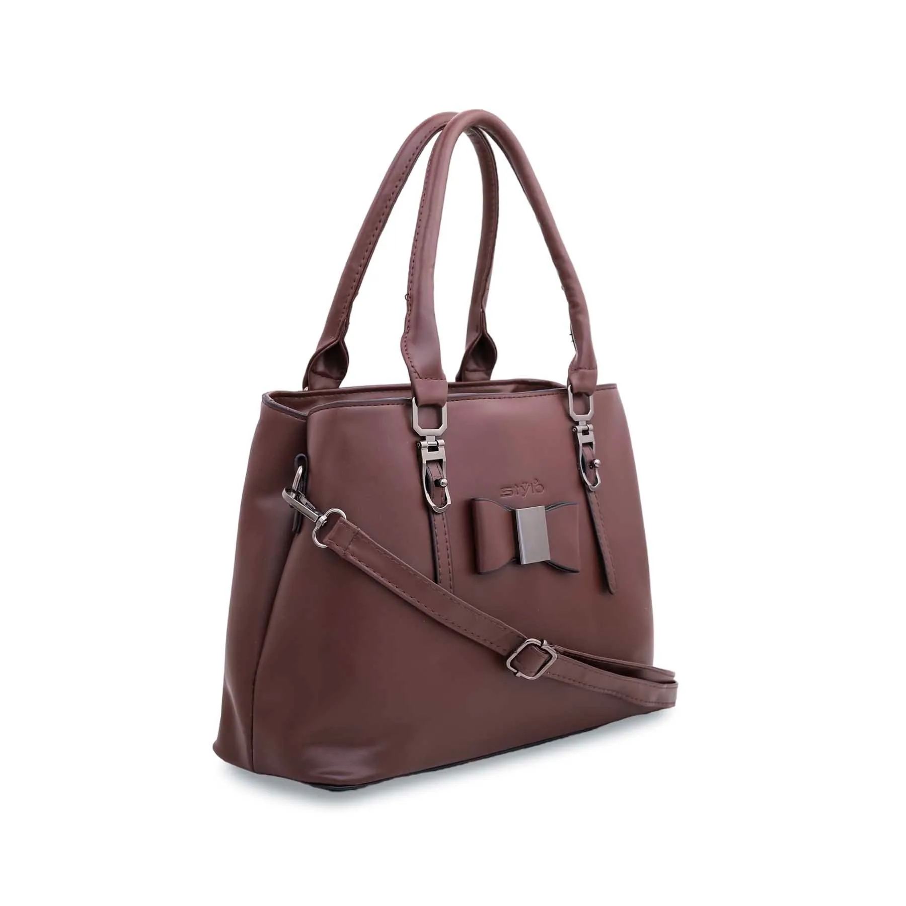 Brown Formal Hand Bag P35867