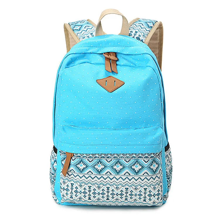 Canvas Women's Vintage Laptop Backpack