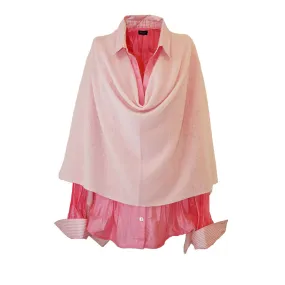 Cashmere Shawl Sheer Pink