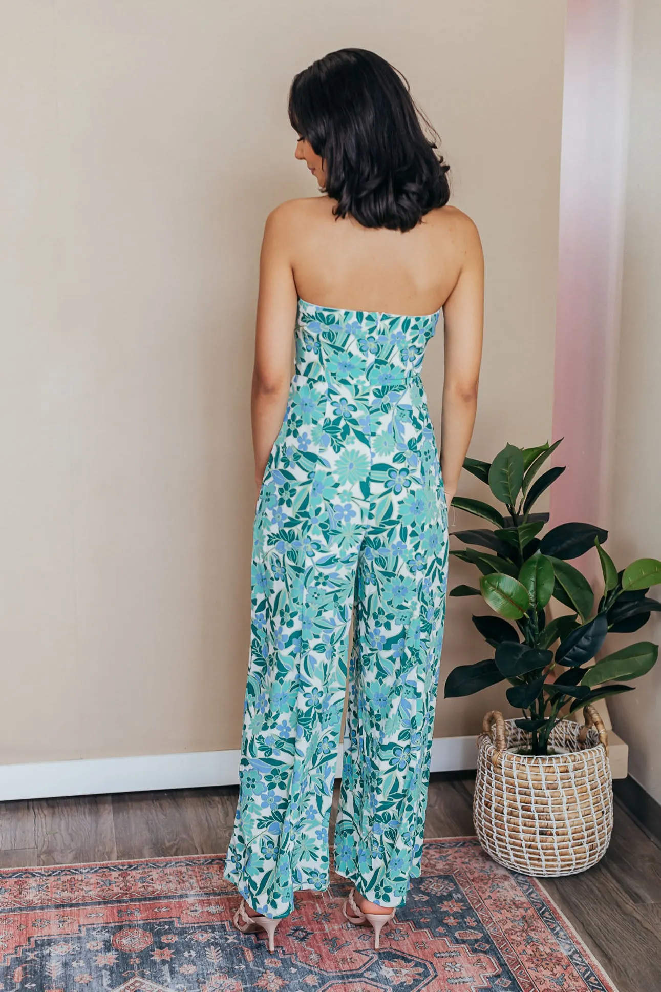 Dreamy Sunset Floral Jumpsuit