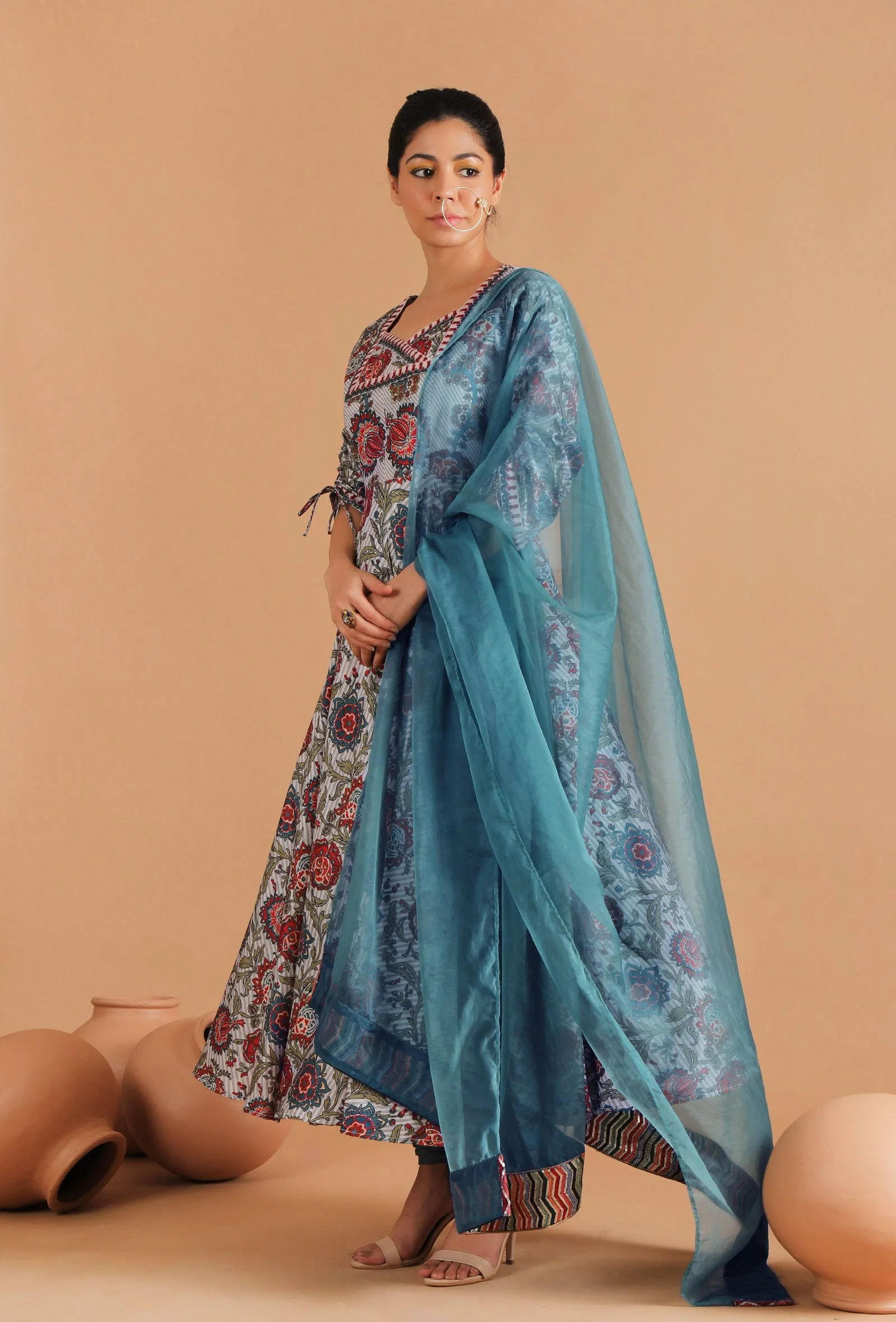 Ekaja Sheer Organza Dupatta