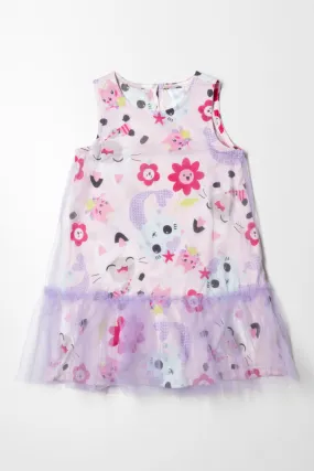 Gabby's Dollhouse Tulle Dress Lilac