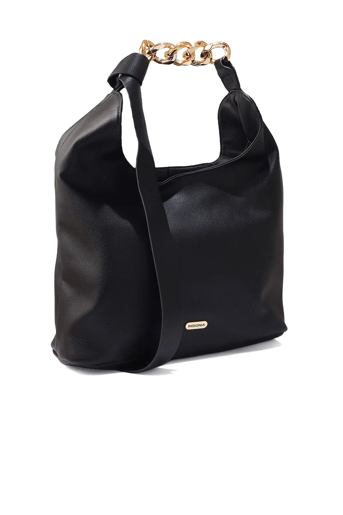 Hobo Hand Bags B15025-Black