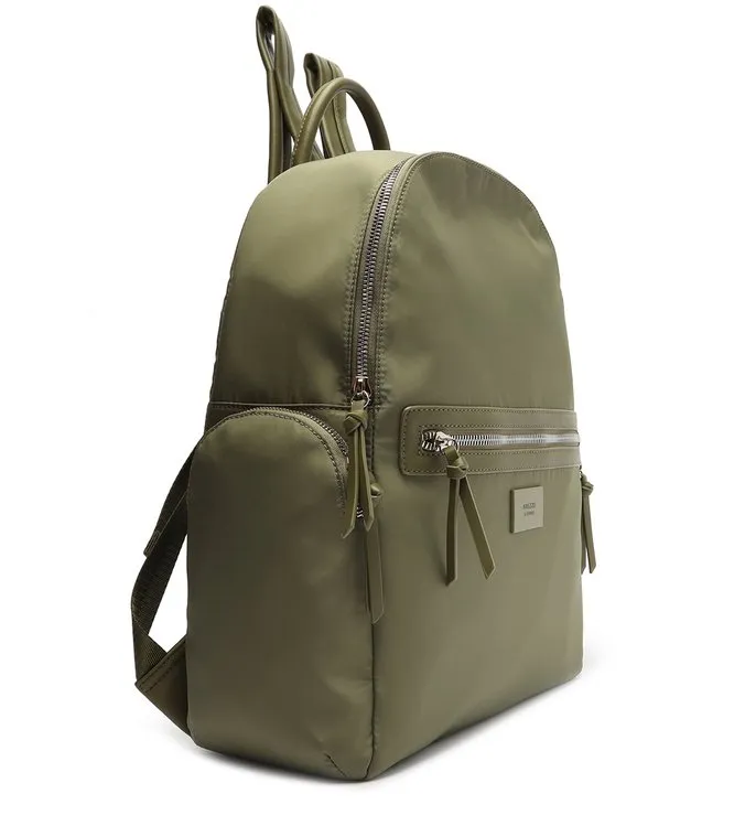 Large Green Nylon Backpack