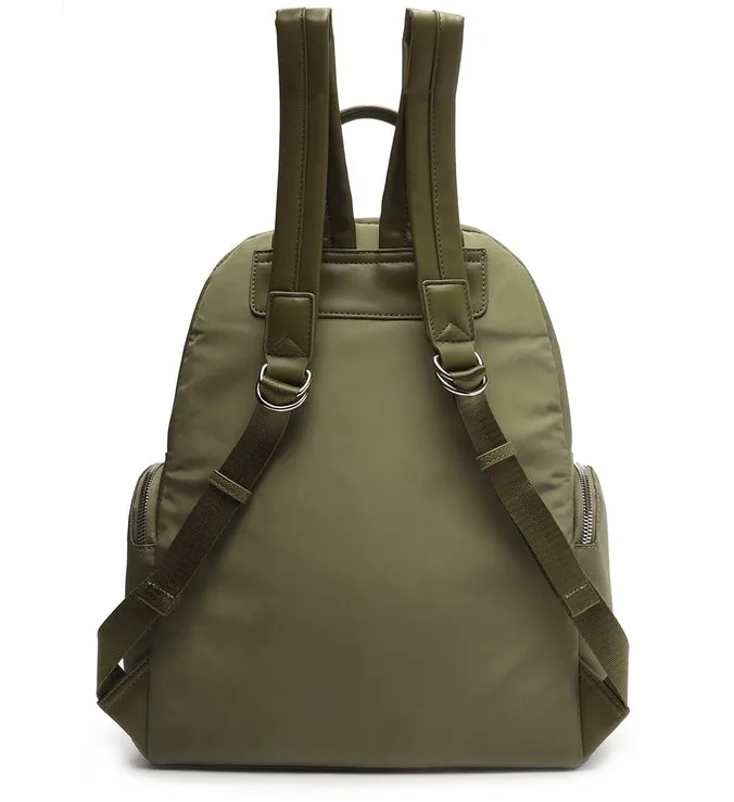 Large Green Nylon Backpack