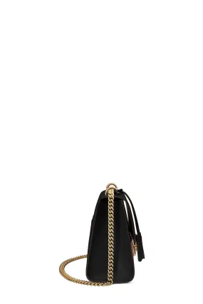 Medium Guccissima Padlock Black