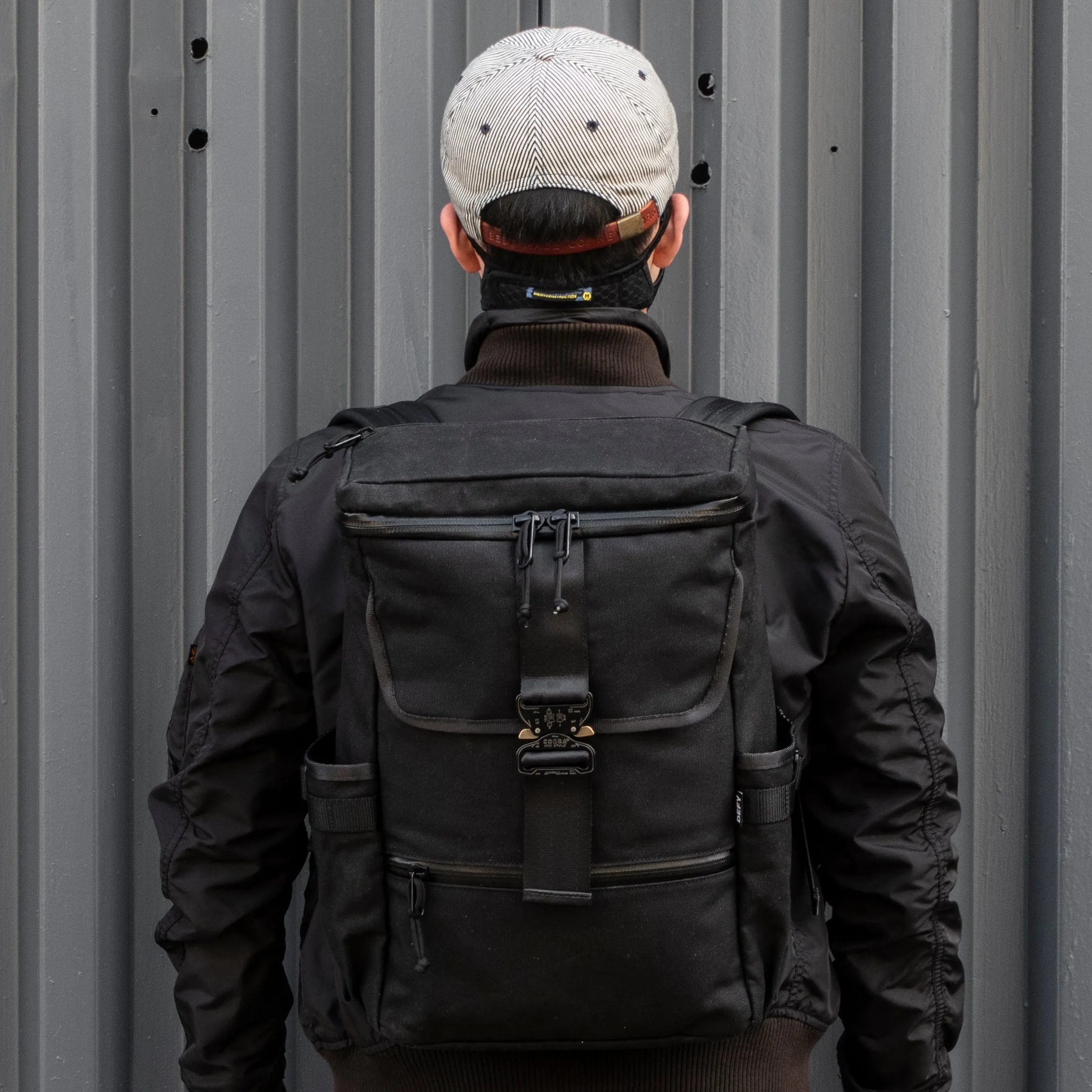 Menace Backpack 2.0 / Black TexWax™ Canvas | Low Stock