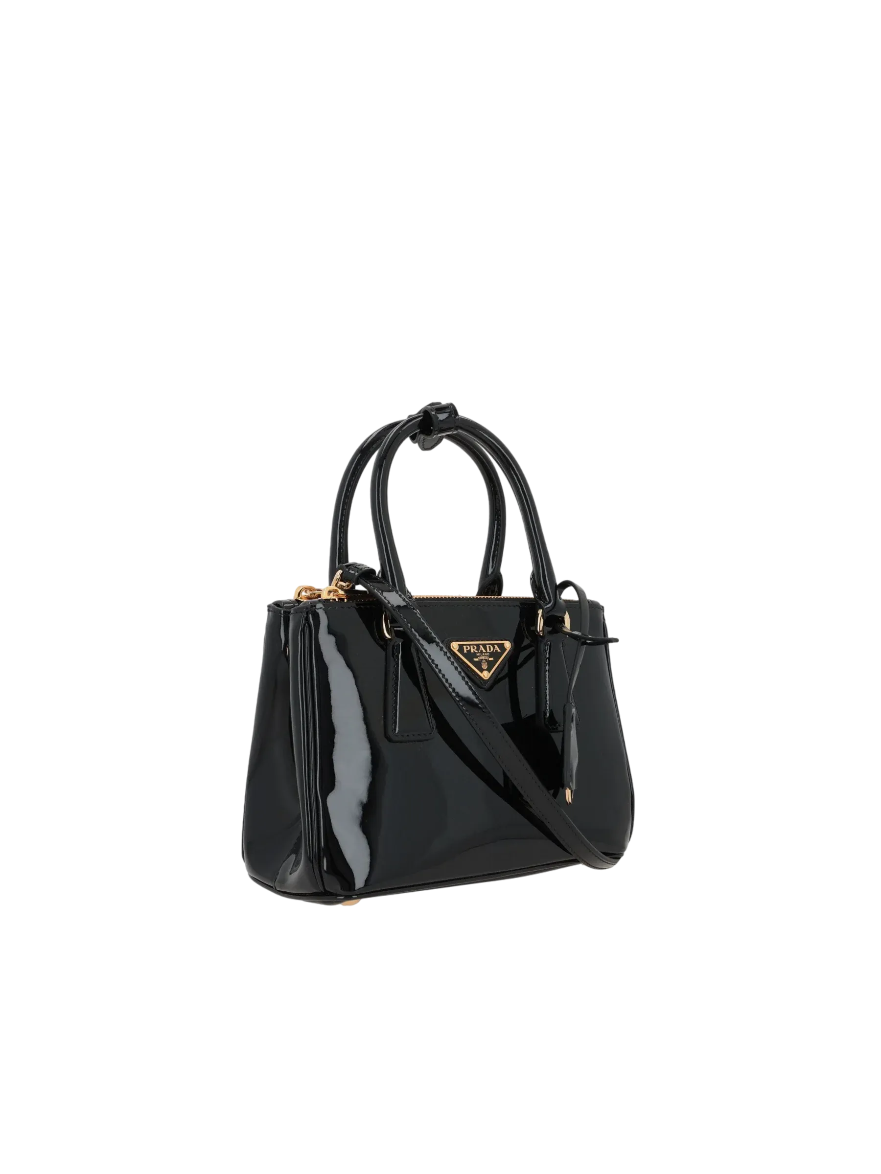 Mini Galleria Handbag in Patent Leather