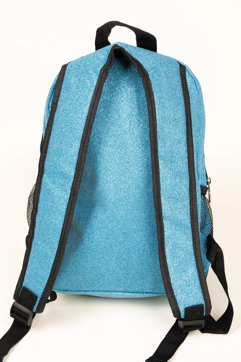 NGIL Turquoise Glitz & Glam Medium Backpack