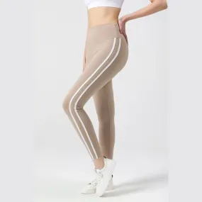 Push Up Legging With Side Stripe