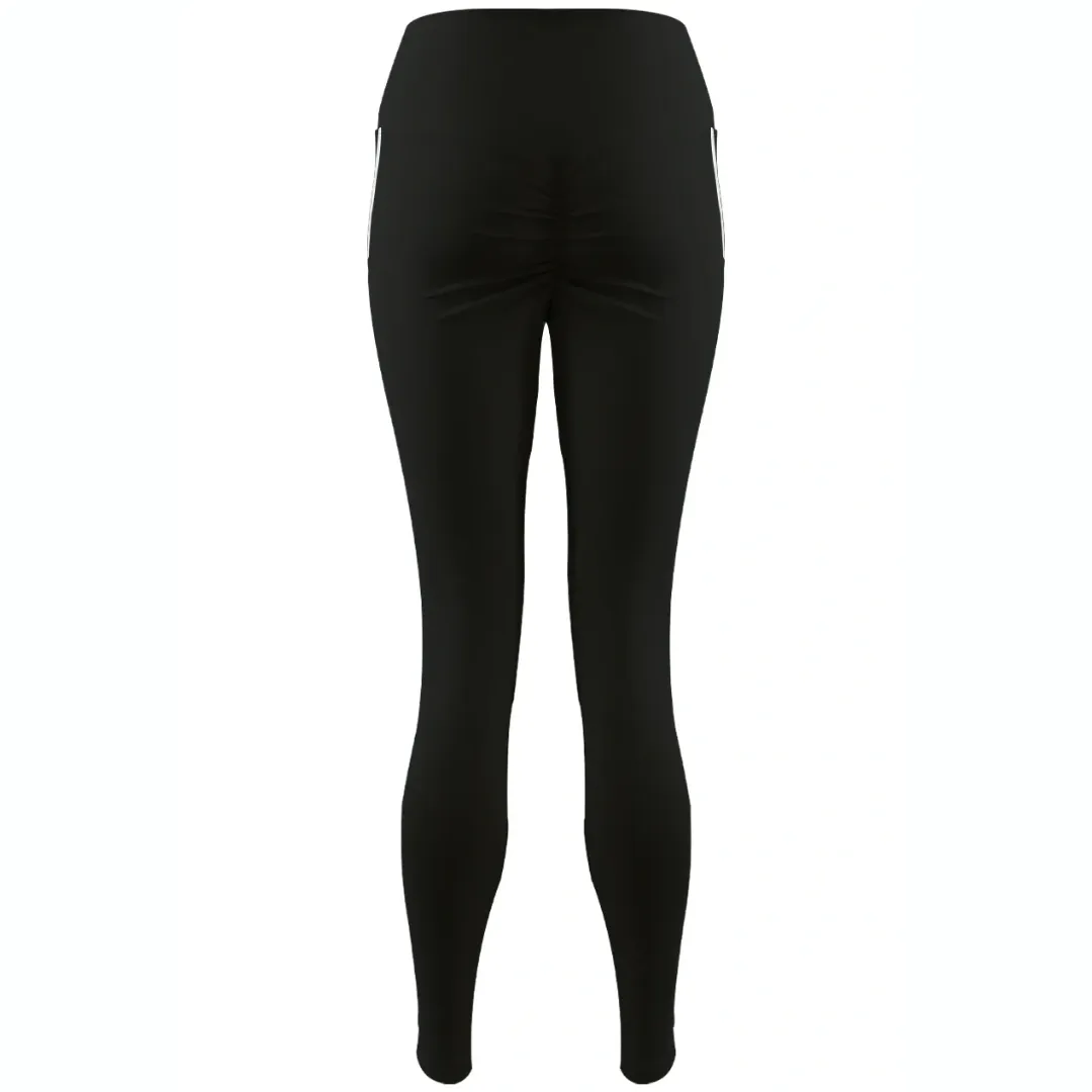 Push Up Legging With Side Stripe