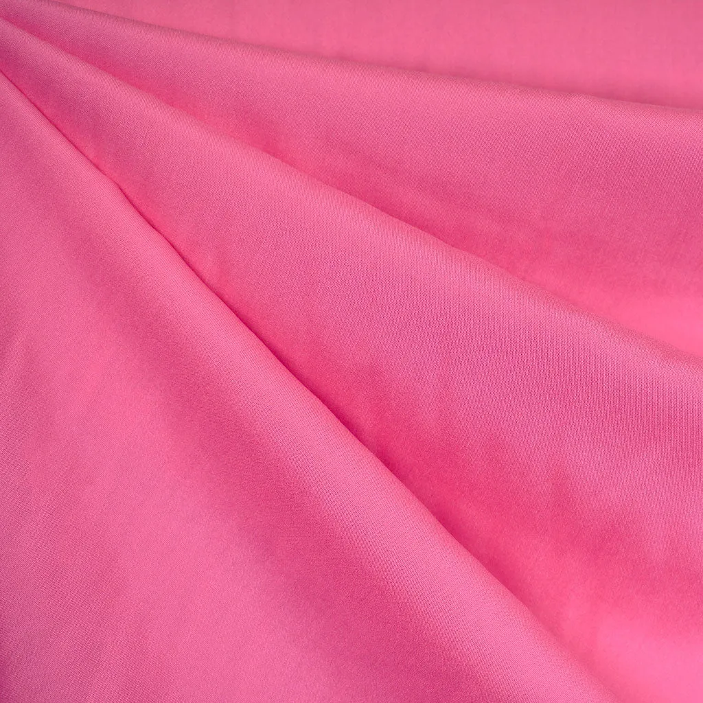 Rayon Poplin Solid Pink