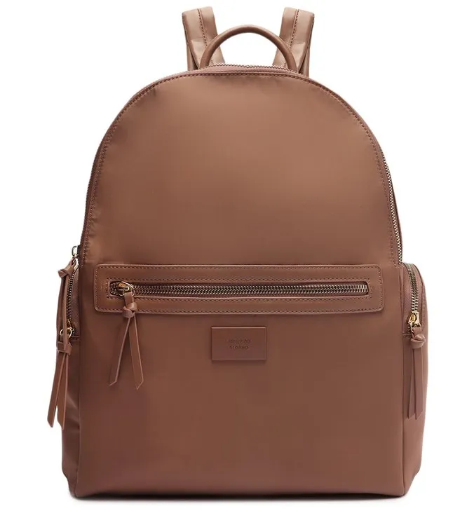 Rosé Nylon Large Backpack