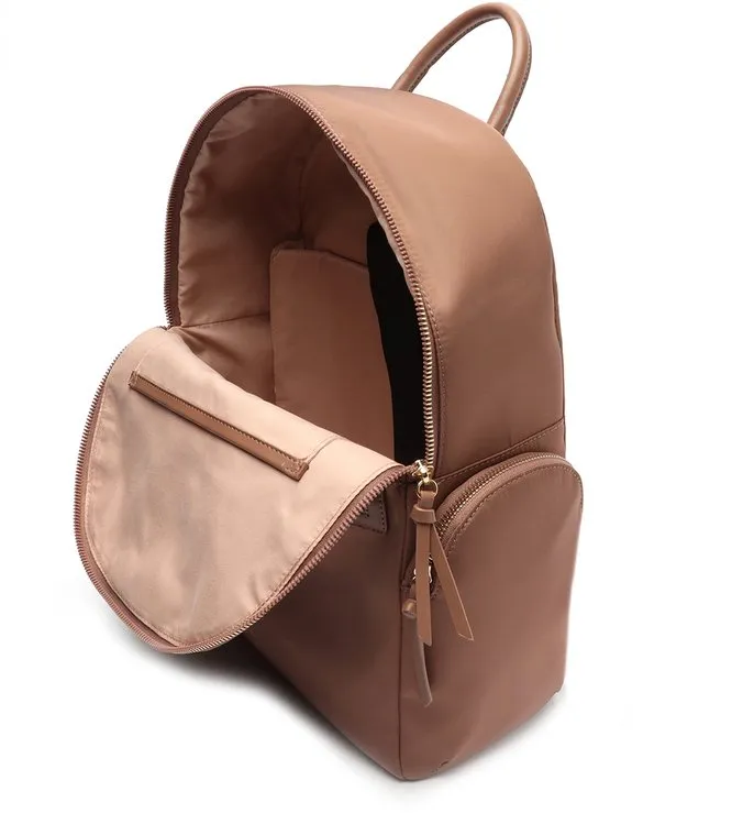 Rosé Nylon Large Backpack