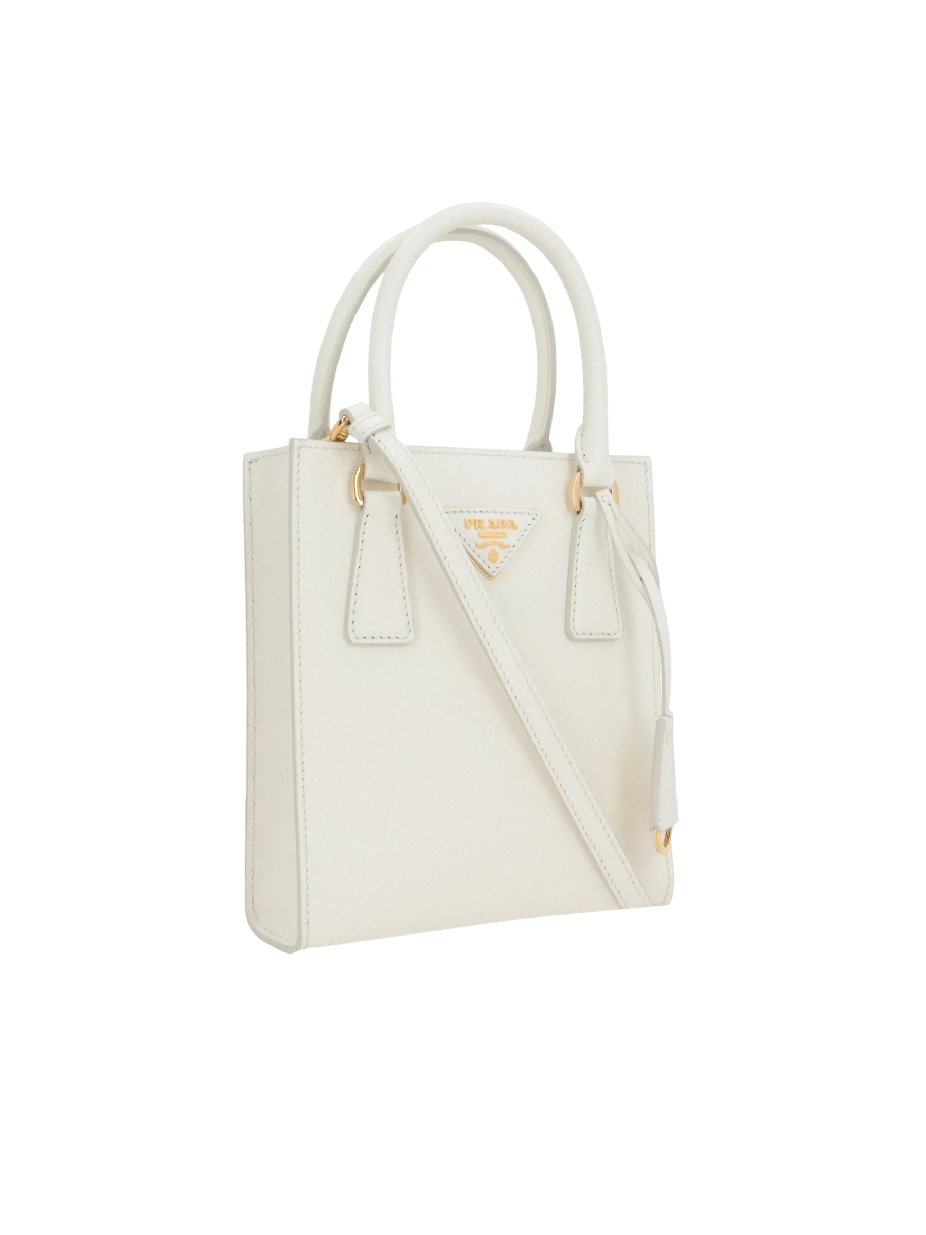 Saffiano Lux Leather Tote