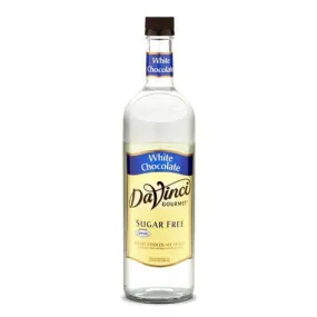 Sugar Free White Chocolate DaVinci Syrup Bottle - 750mL