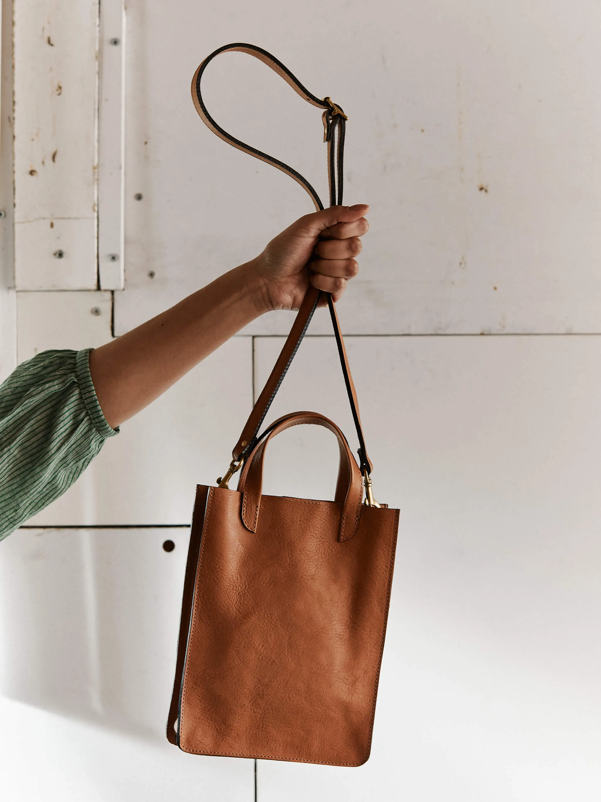 Wilb Mini Tote Bag - Caramel